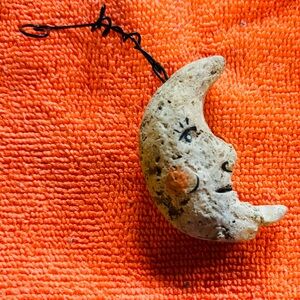 Johanna Parker Primitive by Kathy Luna Moon Halloween Ornament